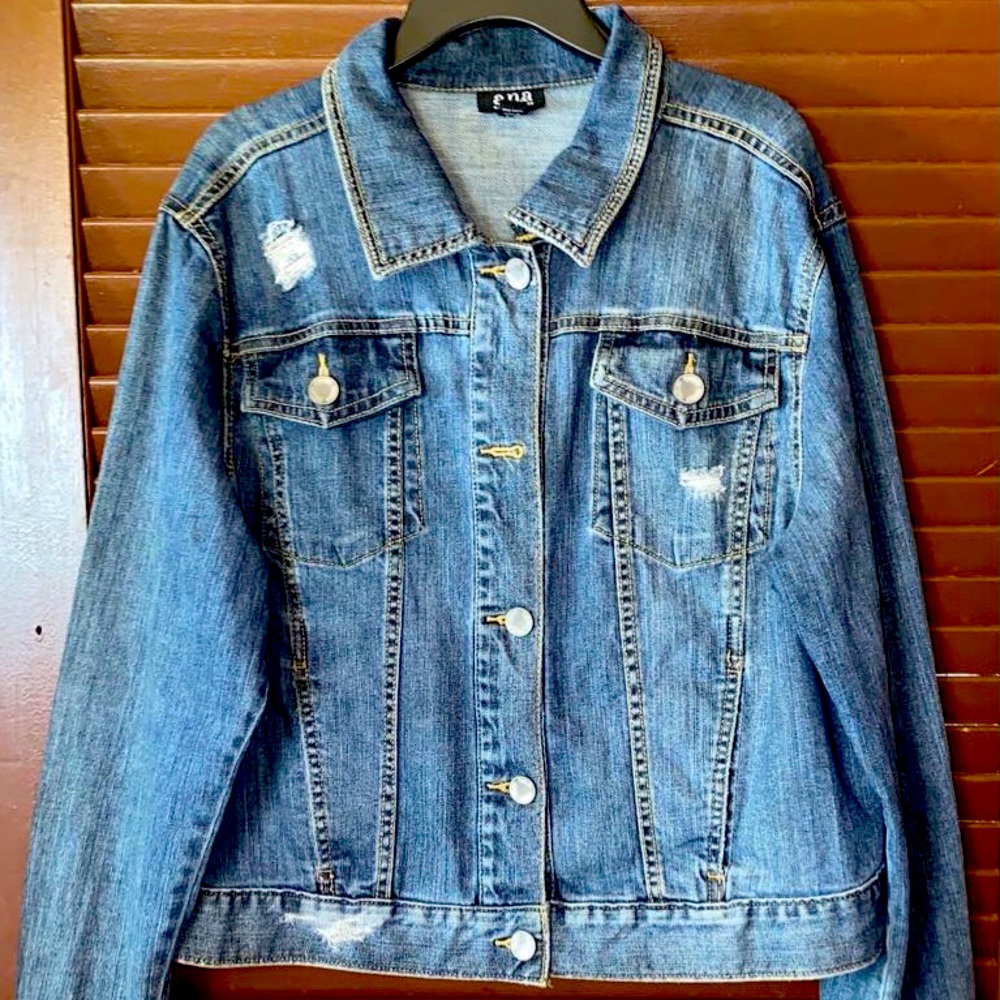 Ripped Jean jacket